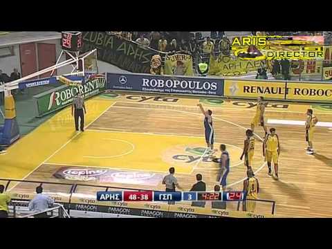 Aris vs. Peristeri 70 - 80 (Esake A1 - 2010/2011)