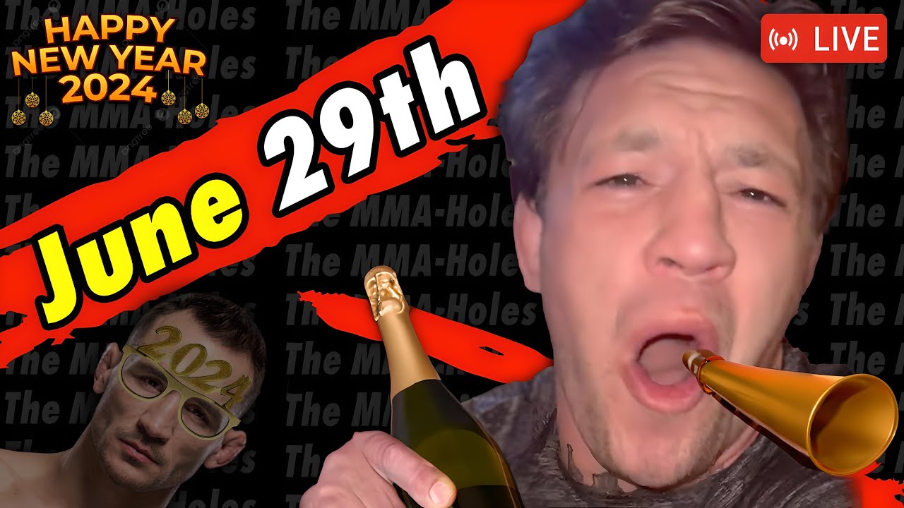 BREAKING Conor Mcgregor FIGHT DATE 2024 Happy New Year Stream 🥂🍾