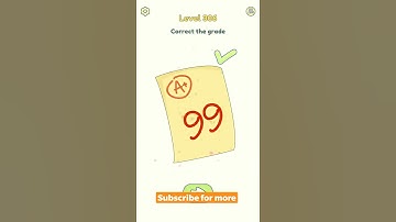 DOP 2 Answer Level 306 Correct the grade