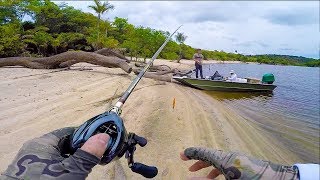 Fishing an Untouched Beach in the Amazon Jungle!!! (EP.1)