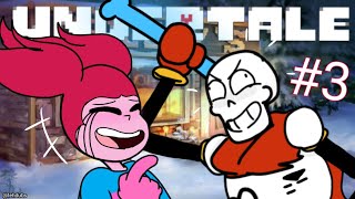 SPINEL JOGA | LUTANDO (e tendo um encontro??) COM O PAPYRUS!! | Undertale  | Parte 3 | Feh Dubs