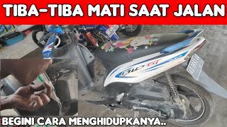 Mio j tiba-tiba mogok saat jalan..? begini cara menghidupkanya