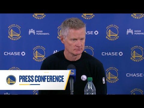 Steve Kerr Recaps Warriors Loss at Trail Blazers | Oct. 24, 2025