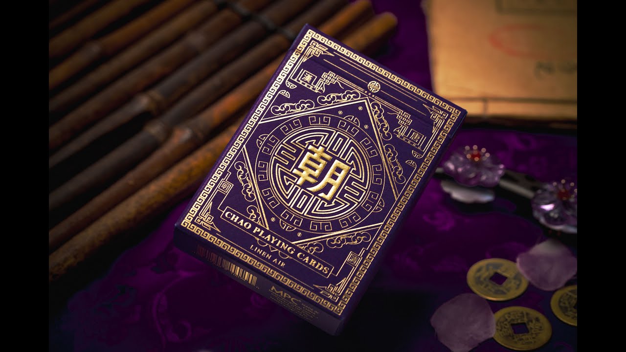 Han Purple Chao Playing Cards By Mpc