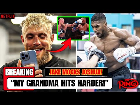 Jake Paul PUBLICLY HUMILIATES Anthony Joshua After SHOCKING Training Footage Drops! - YouTube