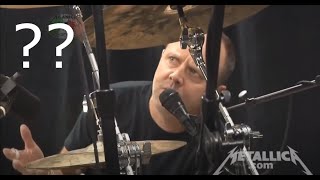 Lars can't play drums?