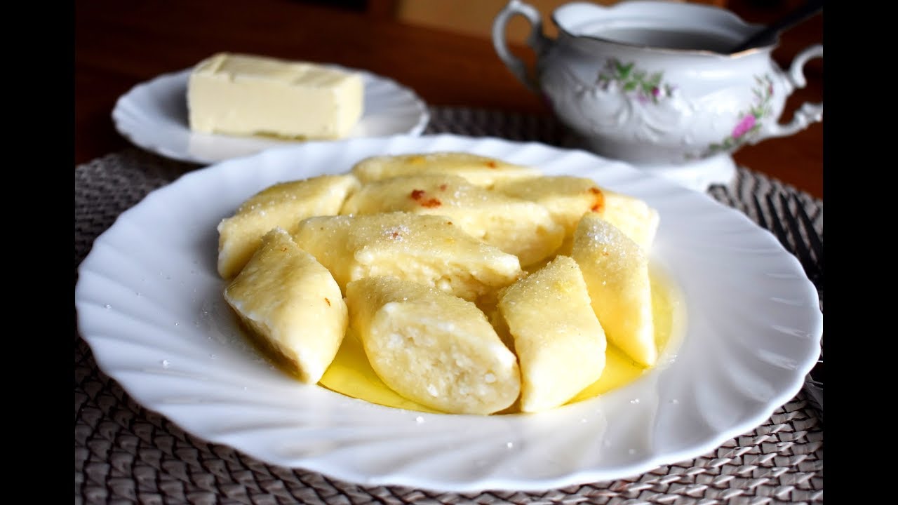 Bezglutenowe pierogi leniwe - YouTube