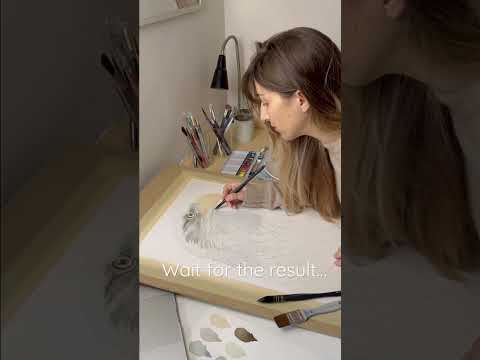 Watercolor step on