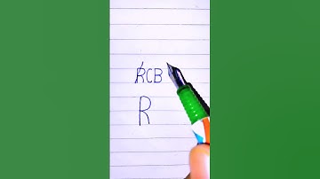 RCB name logo art  #shorts #ytshorts #shortvideo #trending #viral