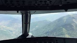Scary Plane Landing at Paro International Airport, Bhutan