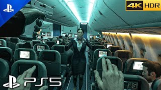 (PS5) PASSENGER  BOMB THE RUSSIAN FLIGHT | ULTRA Realistic Gameplay [4K 60FPS HDR] Call of Duty