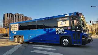 Pace Express 2015 MCI D4000CT 6963 on Route 755 to Plainfield P&R {FEB/27/2025}