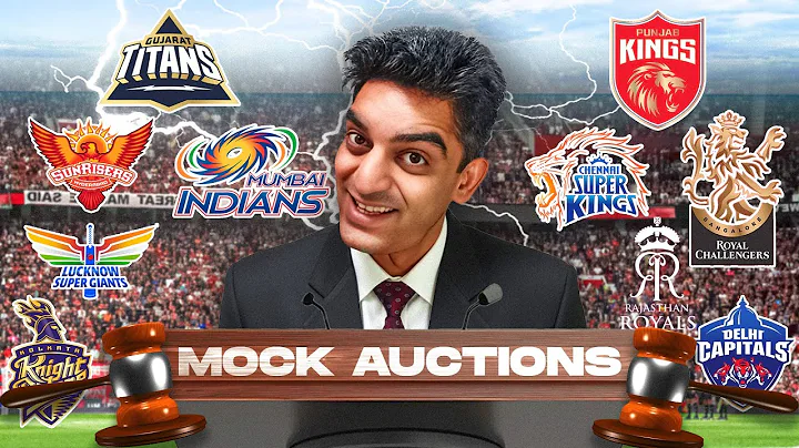 LIVE IPL Mock Auction 2026 (Day 2) 🔥CRAZY Mini Auction Strategies!