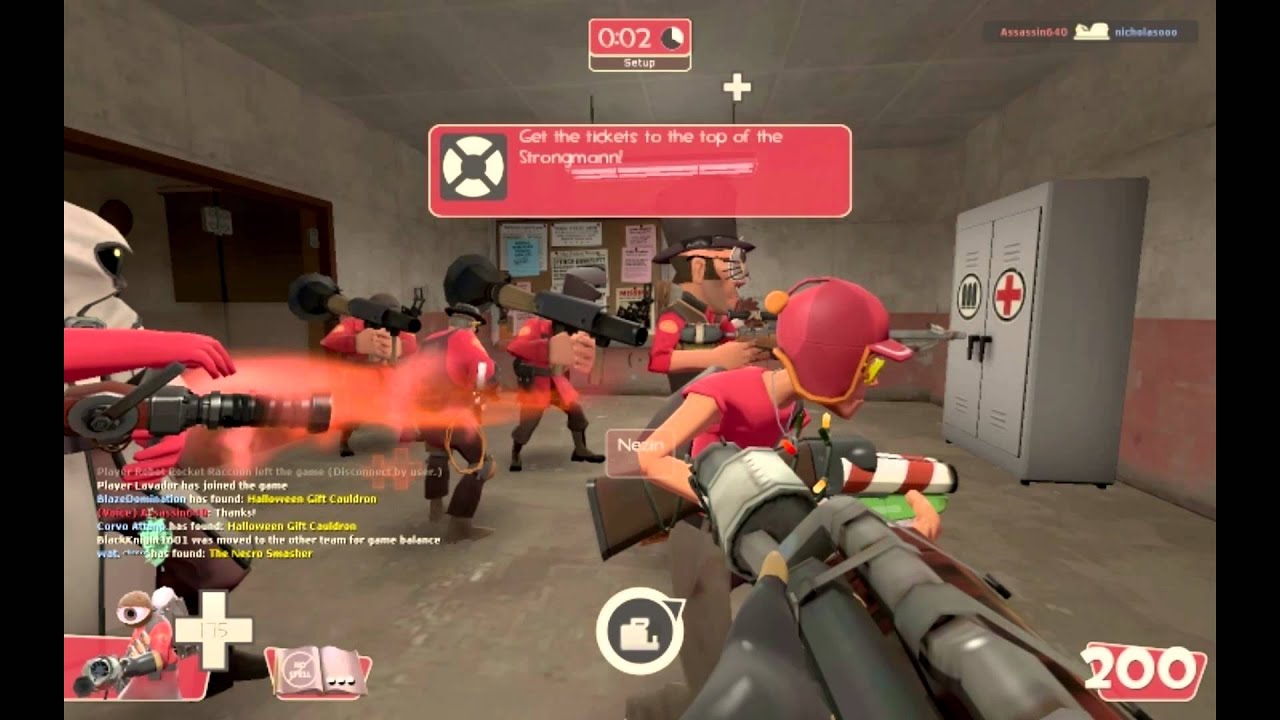 TF2 SPOOKY BUMPER CARS YouTube