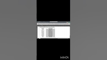 How to generate an invoice number | one second in Excel | #shorts #viralvideo #excel #exceltips