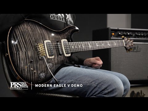 PRS Modern Eagle V Fire Smokeburst