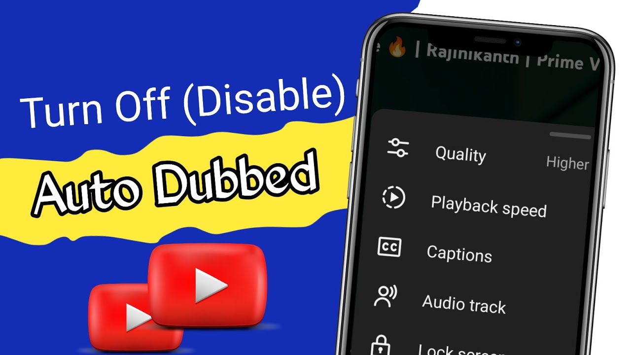 How To Turn Off Auto Dubbing On Youtube | Youtube Auto Dubbing Disable ...