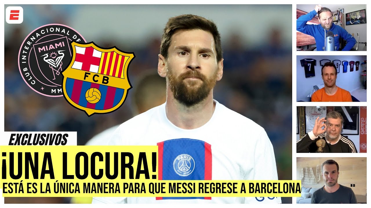Lionel Messi llegaría al Barcelona vía el Inter de Miami de la MLS ...