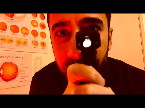 Asmr: Eye Exam Is Soft Spoken x Unintelligible