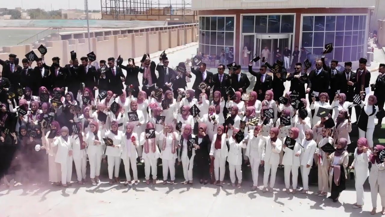 تصوير تخرج جامعة ذي قار / كلية التمريض الدفعة الثالثة /دخولية & كواليس & اغنية تعبنة واجتهدنة ♥️