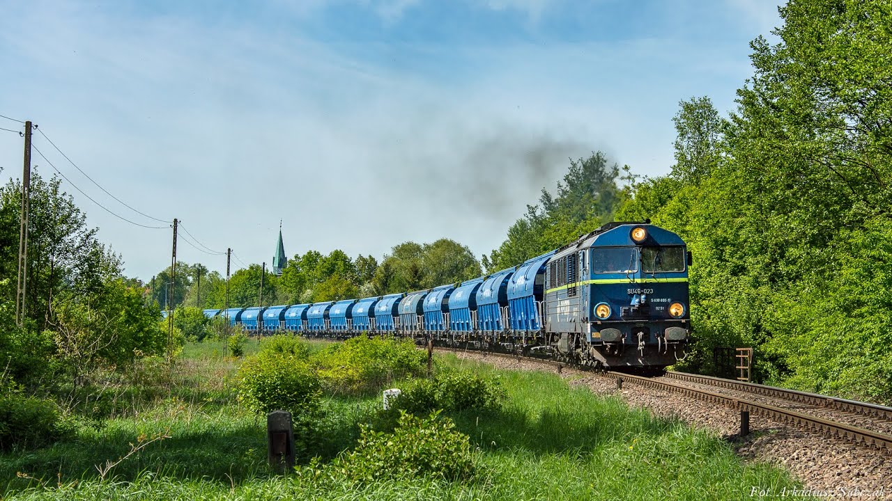 Węglinieckie SU46 [21] SU46 029 i SU46 023 w okolicach Żar