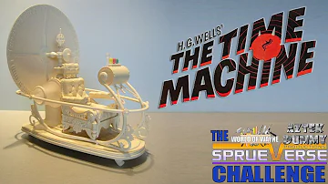 The Sprueverse Challenge - Build the 1960 1:6 Scale Time Machine - Part 1 - Unboxing & Electrics