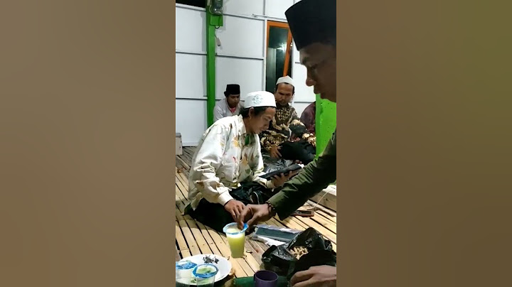 Pembacaan Hasil Keputusan Musyawarah