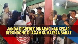 5 Janda Digrebek Dinarasikan Sekap Berondong di Agam Sumatera Barat, Satpol PP Klarifikasi