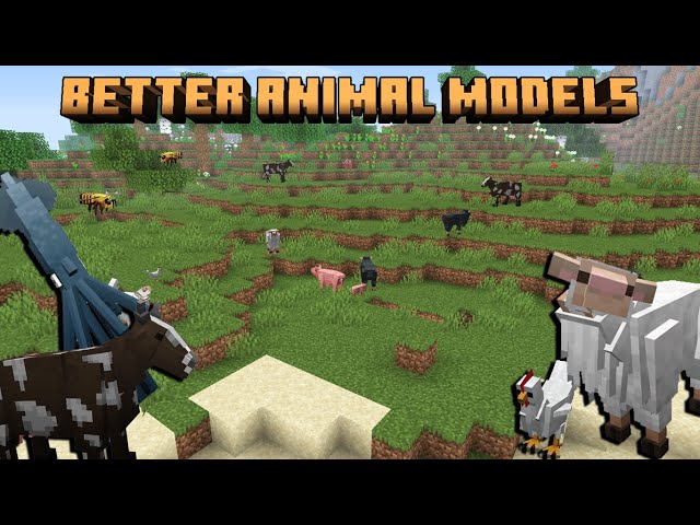 Better Animal Models - Minecraft Mods - CurseForge