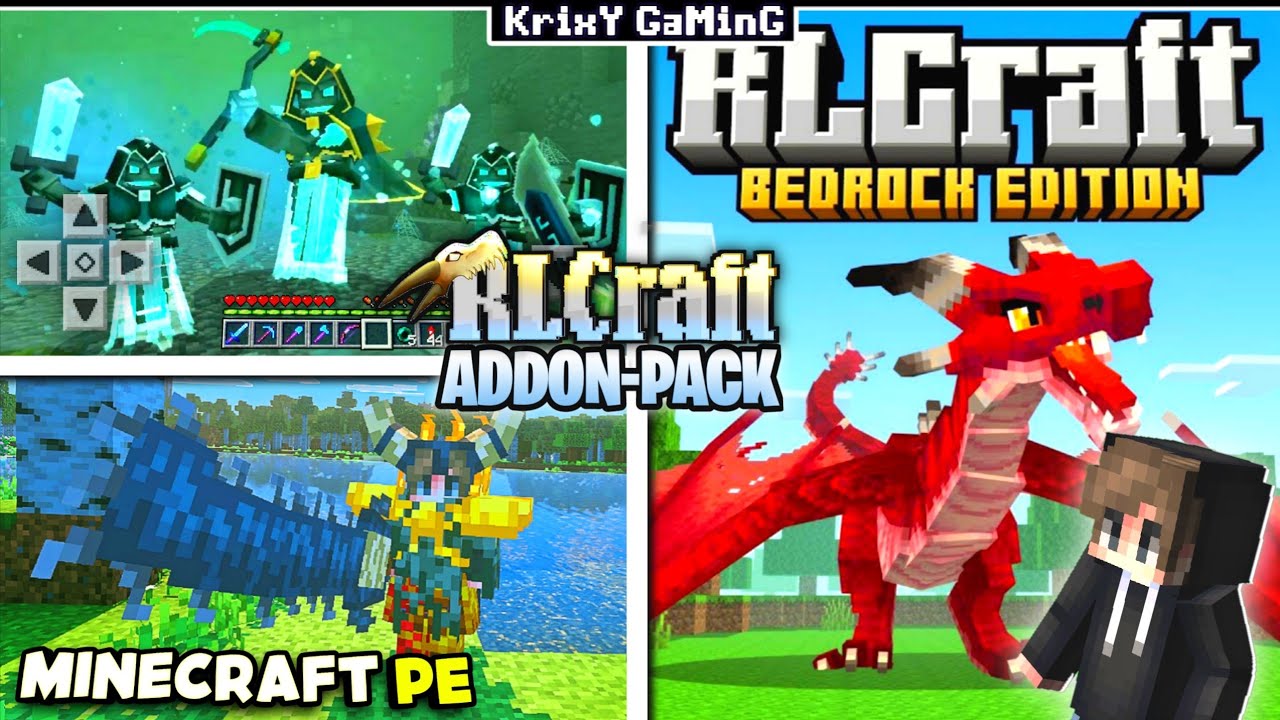 BEST RL CRAFT MOD FOR MINECRAFT POCKET EDITION ( 1.21+ ) | RL CRAFT MOD ...