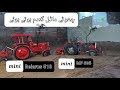 Mini mf 385 and belarus 510 working in field wow 