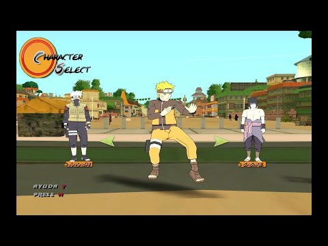 GTA San andreas naruto and konoha gameplay