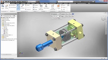 Hướng dẫn các lệnh inventor cơ bản nâng cao inventor Assemblies of inventor