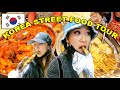 KOREA STREET FOOD TOUR + BTS GIVEAWAY 💜