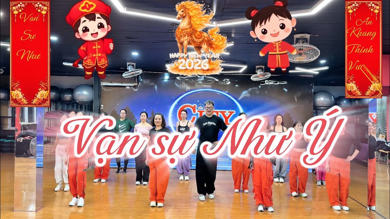 Vạn Sự Như Ý - Trúc Nhân | Zumba | DanceFit | Tiktok trend | Nhạc Tết mới | Tết 2026