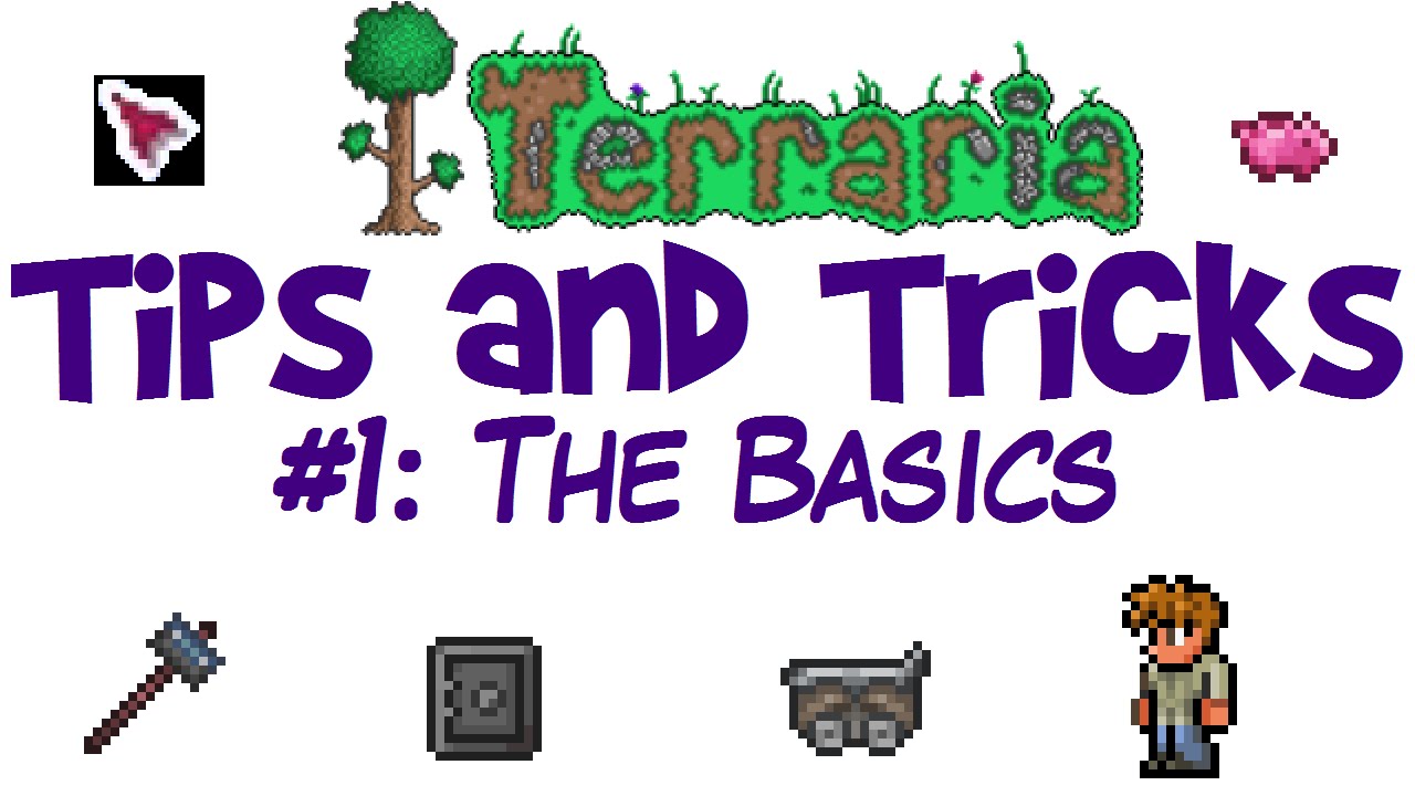 Terraria Tips and Tricks for Beginners! (Life Hacks, 1.3 ...