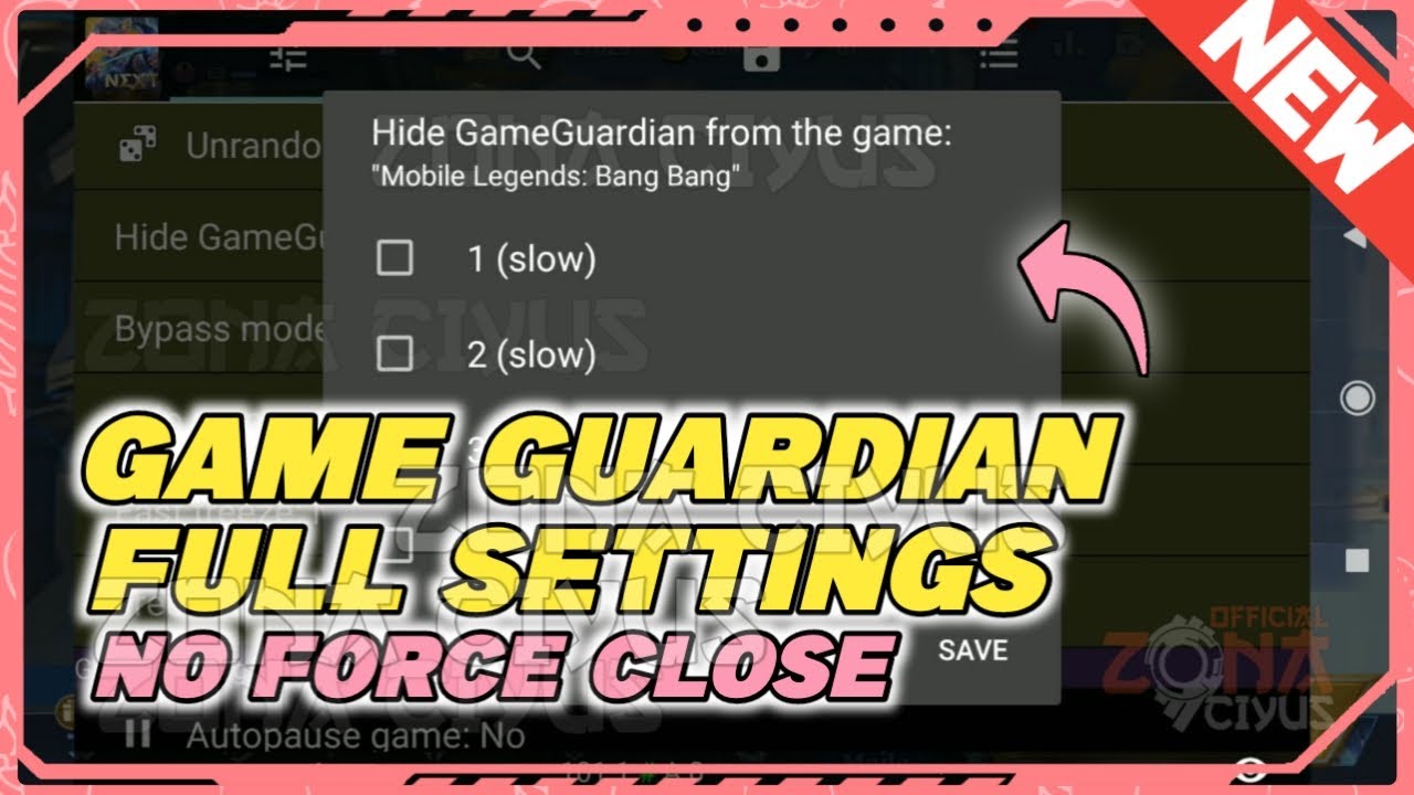 NEW) HOW TO SETTING GAME GUARDIAN NO FORCE CLOSE  TUTORIAL GAME GUARDIAN  ROOT & NO ROOT 2023 