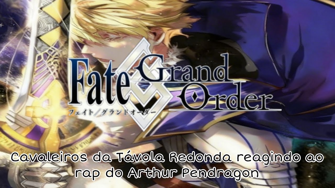 Fate/Grand Order: Távola Redonda reagindo ao rap do Arthur 🎶