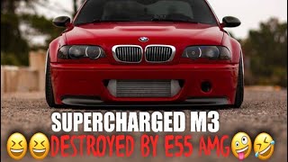 E46 stage 2.5 supercharged vs E55 AMG