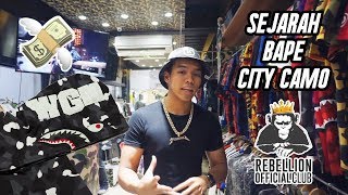 #HYPEMANIA | Sejarah Bape Shark City Camo | Rebellion  Club