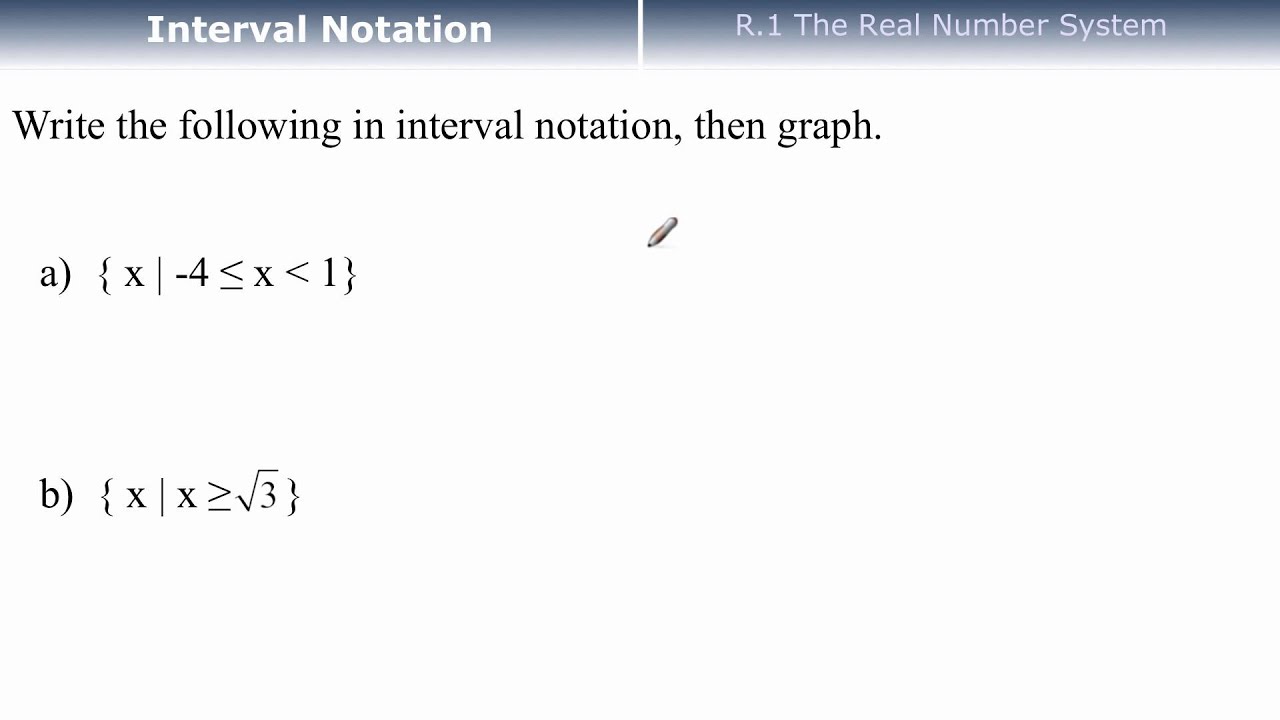 MTH0092 Real Number Systems (R.1) YouTube