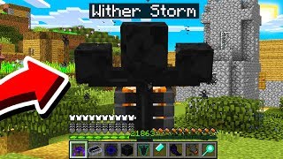 How to PLAY as THE WITHER STORM in MINECRAFT!