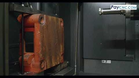 M H10B Horizontal Machining Center with GSK 25i CNC System paycnc