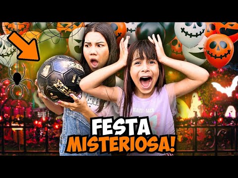 FOMOS CONVIDADAS PARA UMA FESTA ASSUSTADORA! *a Rillary desapareceu! 😱