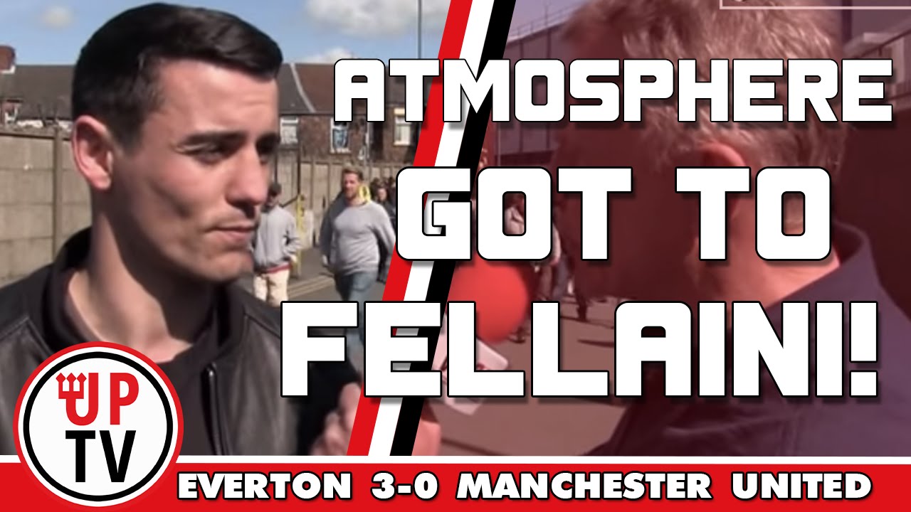 Atmosphere got to Fellaini! Anthony Crolla Fan Cam | Everton 3-0 Manchester United mufc news