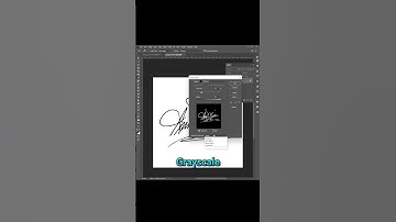 Easy transparent signature in Photoshop