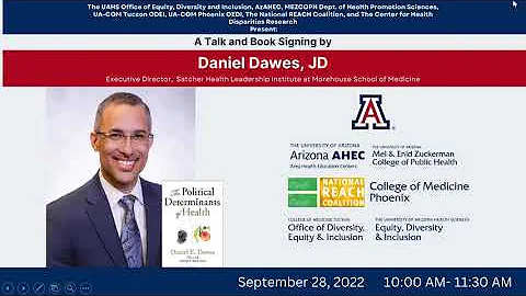 Daniel Dawes Presents on The Political Determinant...
