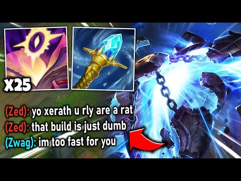 A YouTube Comment told me this Xerath build is broken... and it 100% is