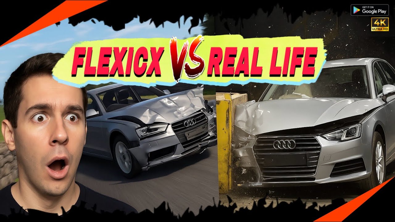 Flexicx Car Physics Compared to Real Life – Insane Results!