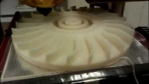 3d Printing-Impeller FDM - Additive Manufacturing - Fused Deposition Modeling 4 - Rapid Prototype
